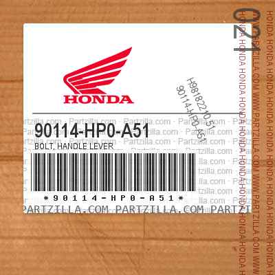 90114-HP0-A51 HANDLE LEVER BOLT