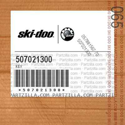 Ski-Doo New OEM Key 507021300