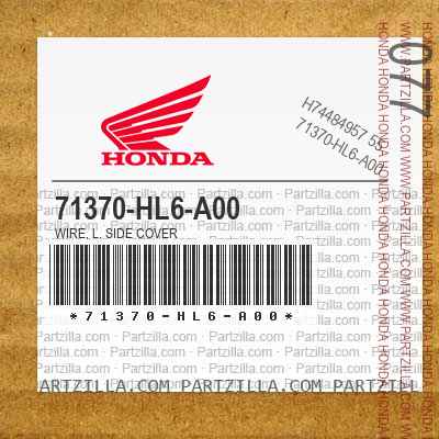 71370-HL6-A00 SIDE COVER WIRE
