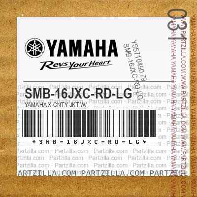 SMB-16JXC-RD-LG YAMAHA X-CNTY JKT W/                                                                                 