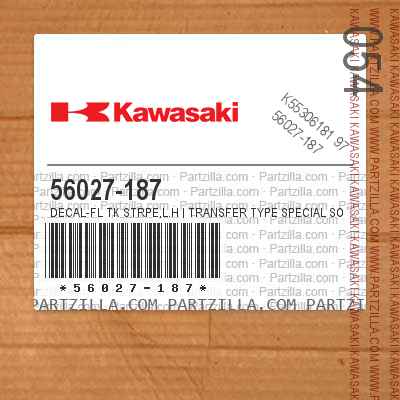 56027-187 DECAL-FL TK STRPE,L.H | TRANSFER TYPE SPECIAL SOLUTION