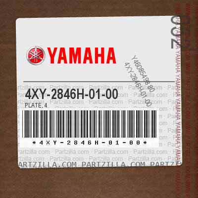 4XY-2846H-01-00 PLATE, 4