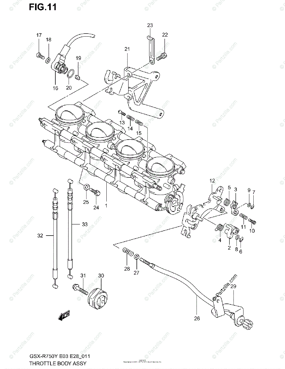 Diagram Of Throttle Suzuki Motorcycle