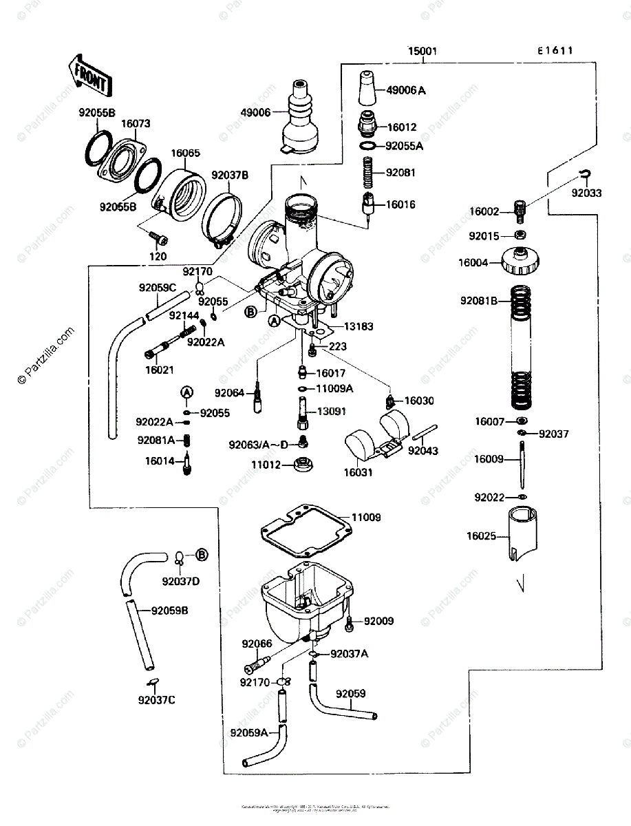 2006 Kawasaki Klf 300 Regulator Diagram - 1992 Kawasaki Klf300 C4 Bayou