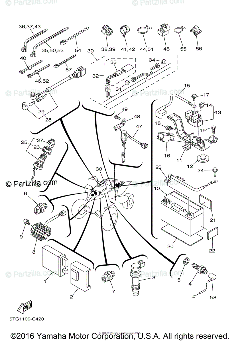 Yfz450 Wiring Diagram - 1 : Discussion starter · #1 · jan 17, 2005