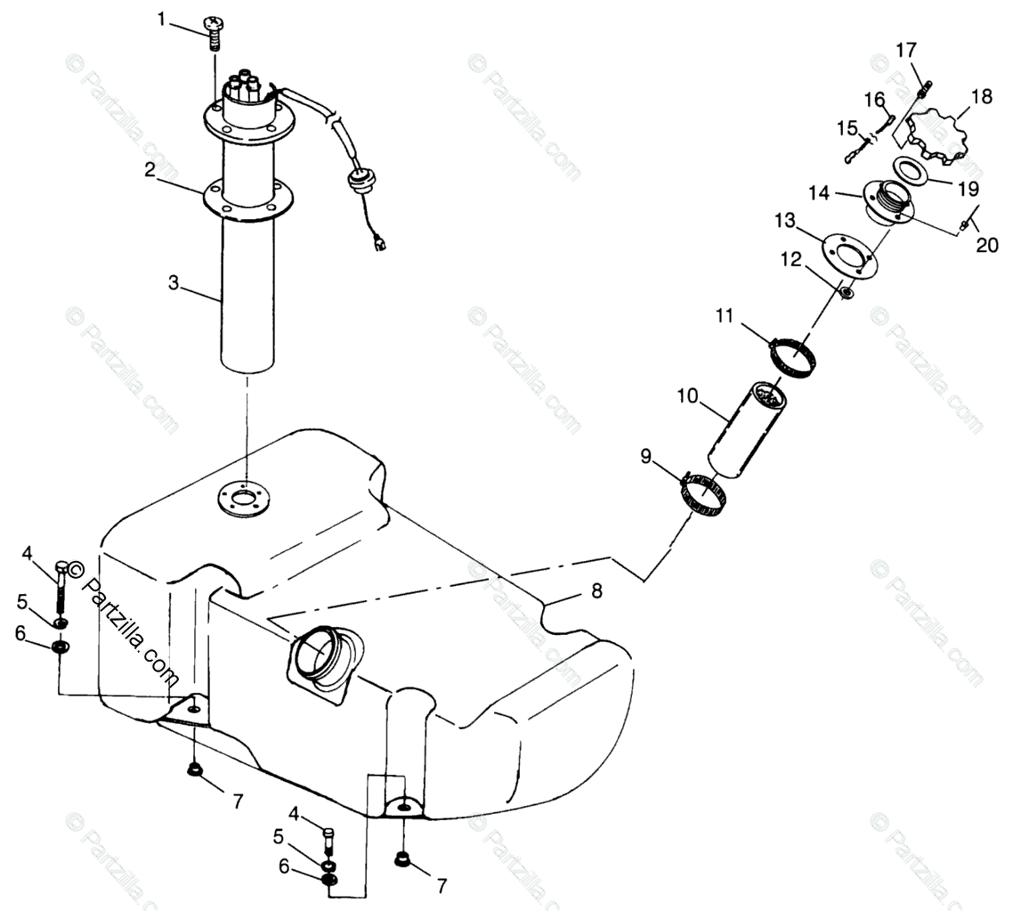 28+ Polaris Sl 750 Fuel System Diagram