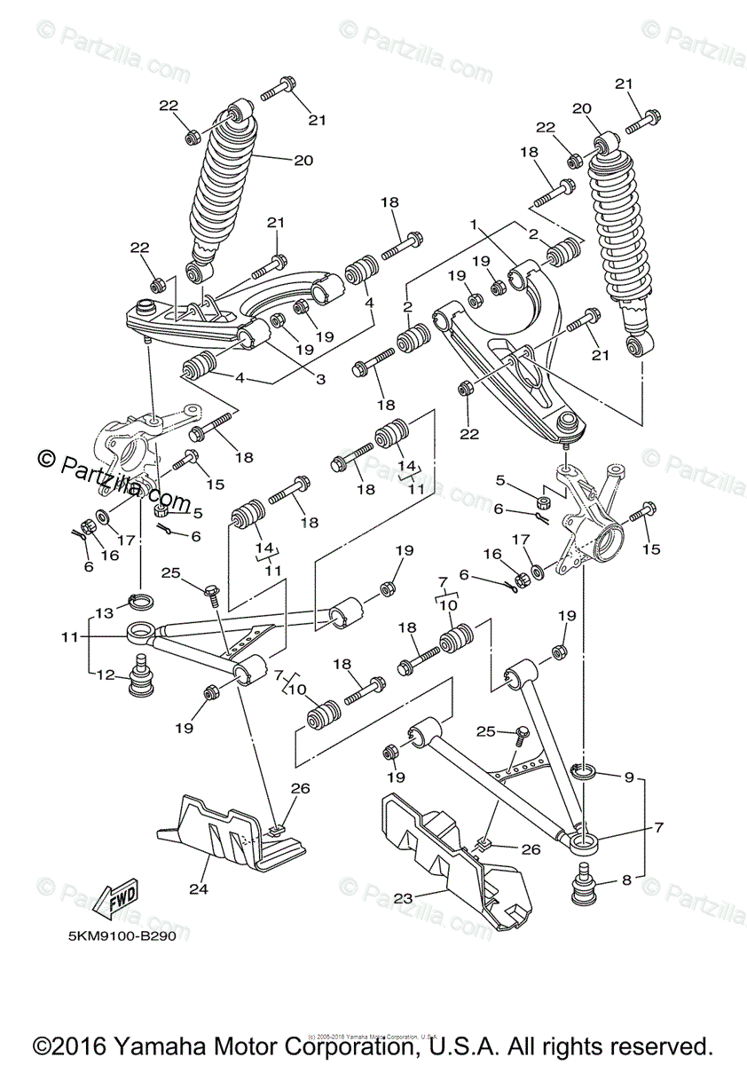 26+ Yamaha Grizzly 600 Parts Diagram