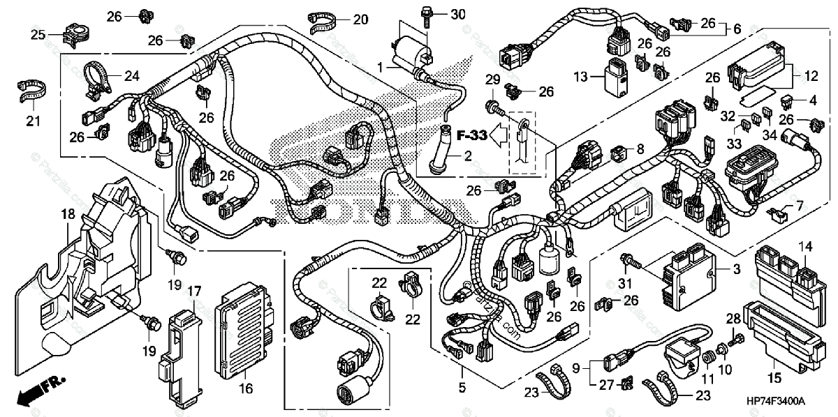 wiring diagram for honda atv - Wiring Diagram