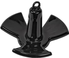 20 Lb River Style Anchor - Black