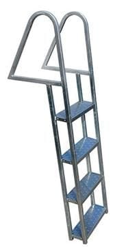Dock Ladder 4-Step Silver Galvanized
