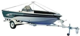 Deluxe Boat Cover Support Boats Up To 19'