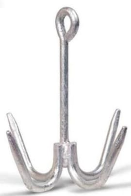 Grapnel Style Galvanized Anchor                                                                  