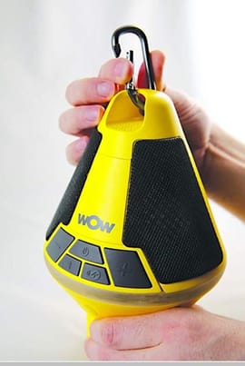 Floating Speaker Buoy, Yellow