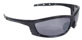 Protective Eyewear Silver Mirror Lens/Black Frame