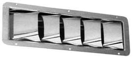 Stainless Steel Slotted Ventilator - 5 Louvers