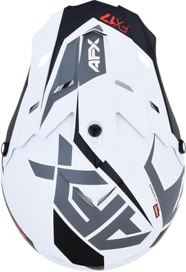 FX-17 Helmet - Aced - Matte White/White - Large