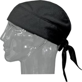 Evaporative Cooling Skull Cap - Black