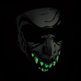 Full-Face Mask - Glow Vampire