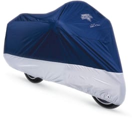 MC-902 Deluxe All-Season Cover - Navy/Silver - Large