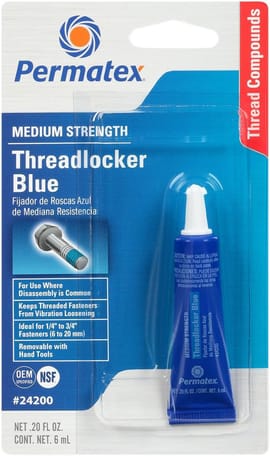 242 Threadlocker - Blue - 0.2 U.S. fl oz.