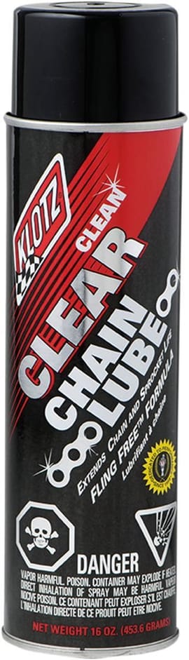 Clear Chain Lube - 16 oz. net wt. - Aerosol