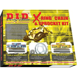 X-Ring Chain and Sprocket Kit