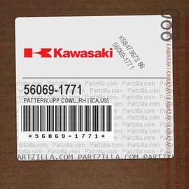 Kawasaki 56054-0548 - UPPER COWLING DECAL | Partzilla.com