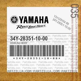 Yamaha 3AW-28351-20-00 - COWLING BODY | Partzilla.com