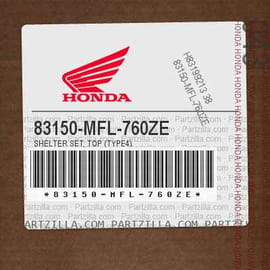 Honda 83150-MGP-D20ZB - SHELTER SET | Partzilla.com
