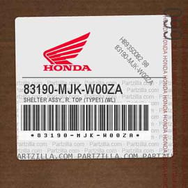 Honda 83191-MJK-W00ZA - SHELTER ASSY., L. TOP (TYPE1) (WL