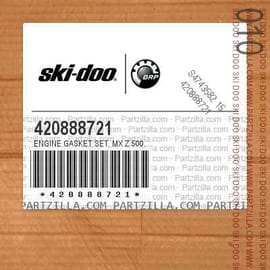 Ski-Doo 420931589 - Gasket 0.8 mm. MX Z 500. | Partzilla.com