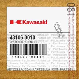 Kawasaki 43106-0004 - BRAKE LEVER | Partzilla.com
