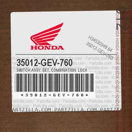 Honda 35012-GEZ-690 - SWITCH SET, COMBINATION LOCK | Partzilla.com