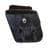 2VJ0-WILLIE-MAX-58707-00 Slant Compact Saddlebag - Black