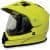 14C-AFX-0110-2469 FX-39 Solid Helmet  Hi-Vis Yellow LG