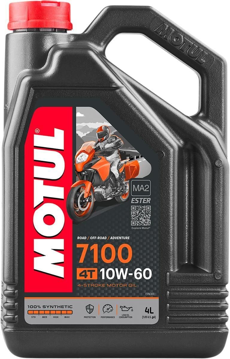 2WXG-MOTUL-104101 7100 4T Synthetic Oil - 10W-60 - 4L