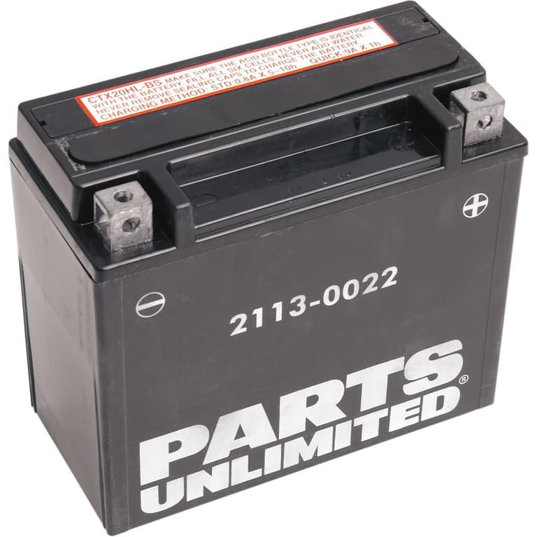 294H-PARTS-UNLIM-21130022 AGM Battery - YTX20HL-BS .948 L