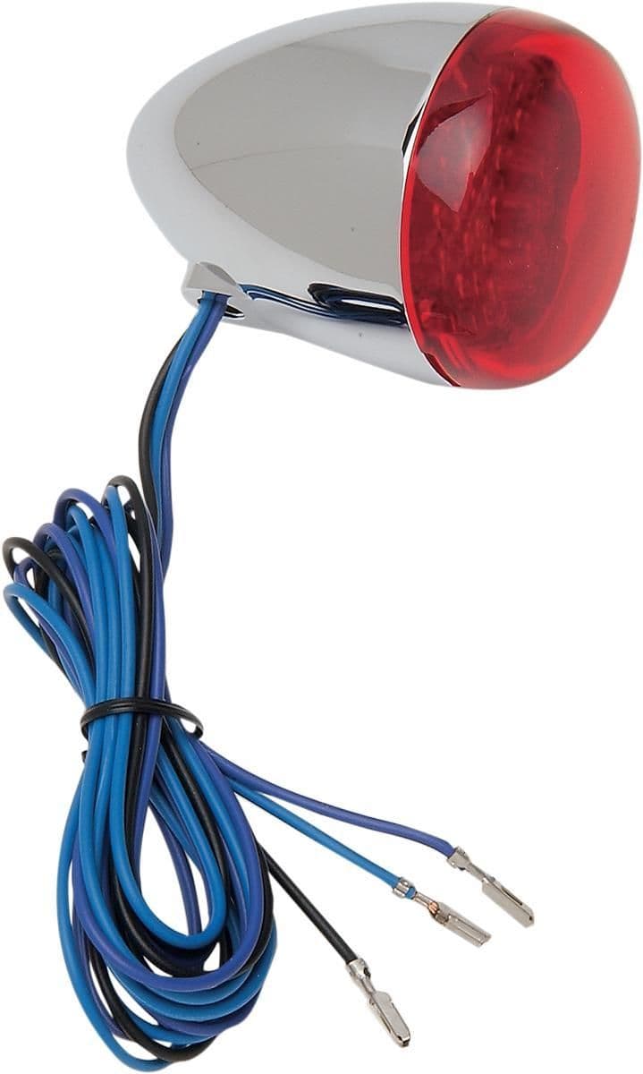 246H-CHRIS-PRODU-8501R-LED Turn Signal - LED - Chrome/Red