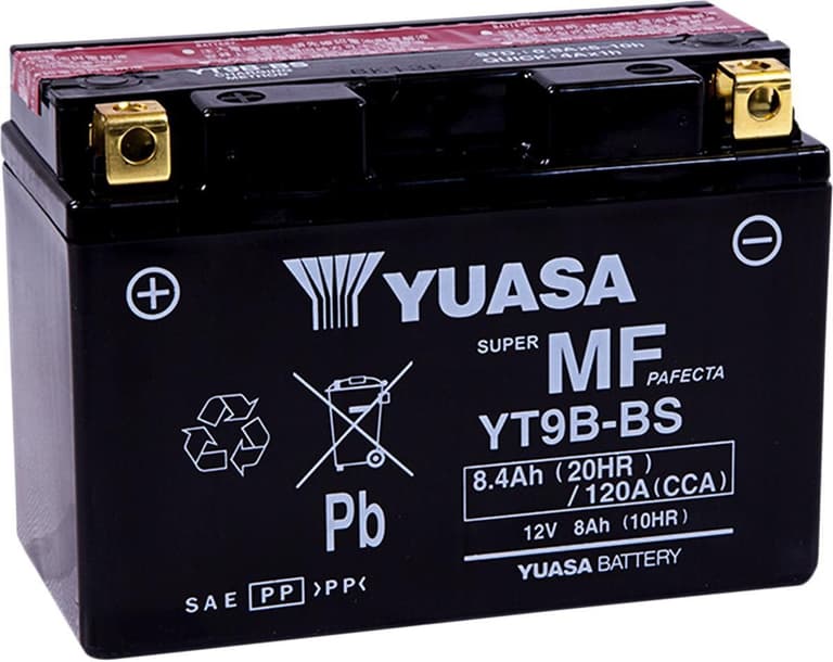 295G-YUASA-YUAM629B4 AGM Battery - YT9B-BS - .40 L
