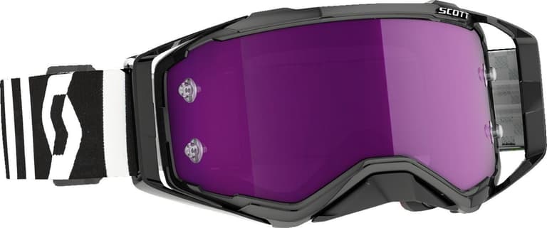 CC9W-SCOTT-U-272821-7432281 Prospect Goggles - Racing Black/White - Purple Chrome Works