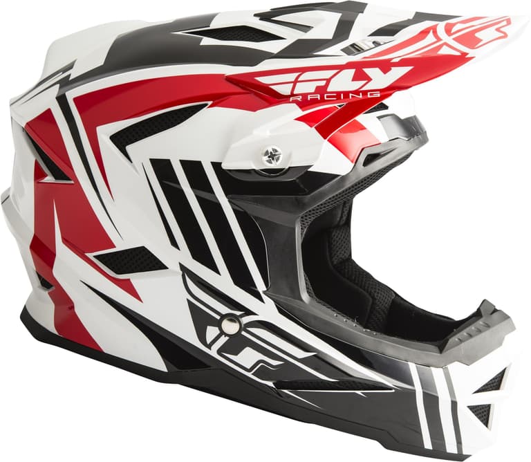 99HJ-FLY-RACING-73-9162X Default Graphics Helmet Red/Black/White - X