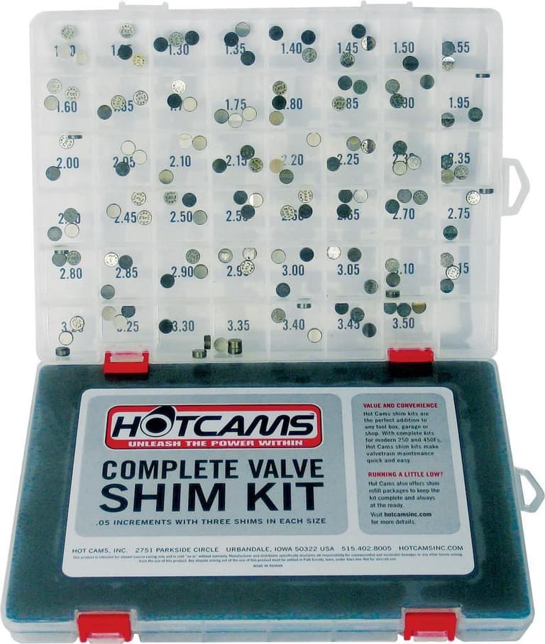10BD-HOT-CAMS-HCSHIM02 Cam Shim Kit