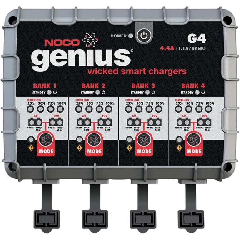 2Y10-NOCO-G4 Genius Generation 4 4-Bank Battery Charger