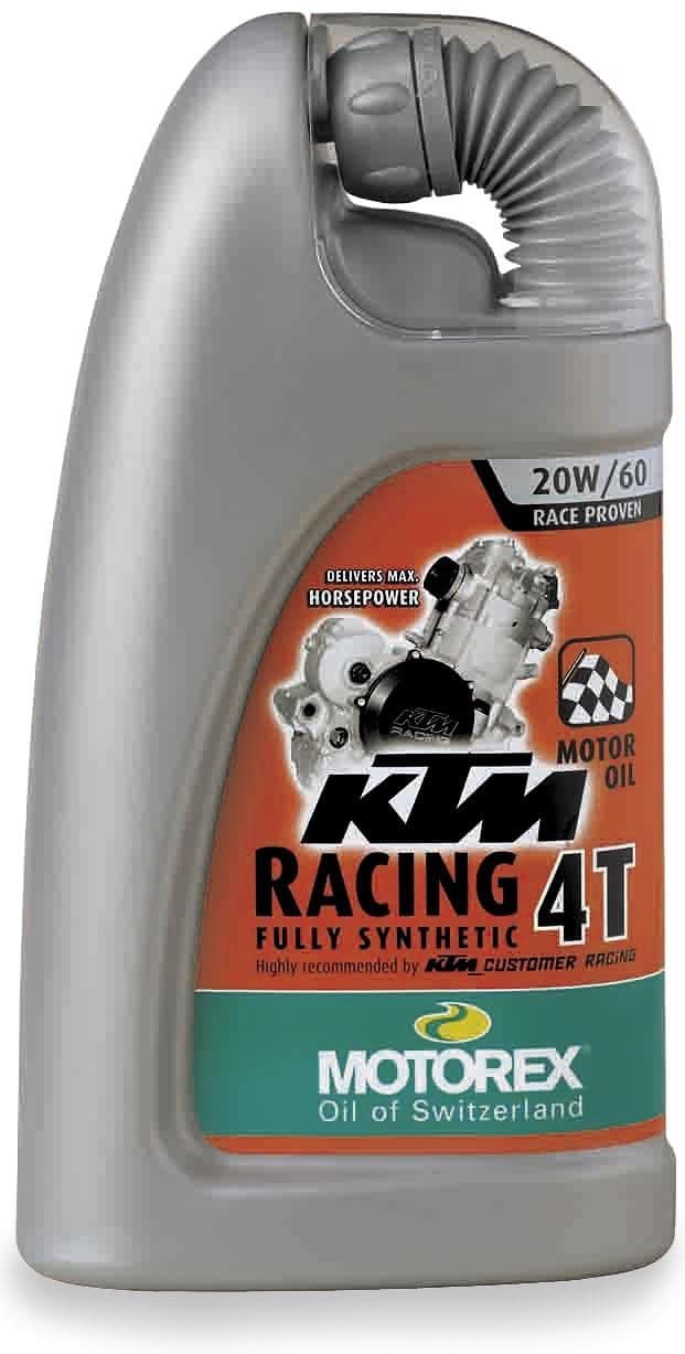 2WWF-MOTOREX-102261 KTM Racing 4T Oil - 20W60 - 4L.