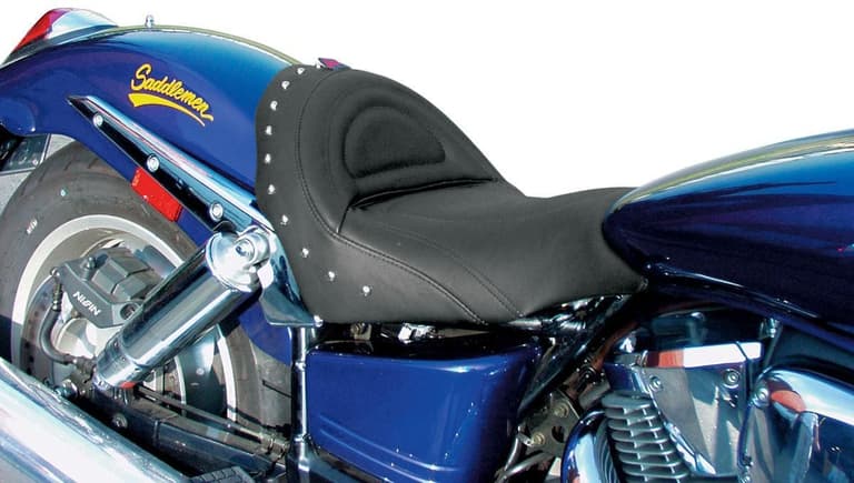 3DP1-SADDLEMEN-H4130J Renegade Deluxe Solo Seat - Studded