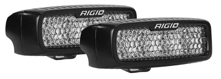 92BV-RIGID-INDUS-980023 SR-Q Pro Series Rear Facing Lights - Backup Kit - Standard Mount - White
