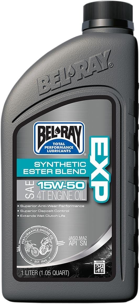 2WXY-BELRAY-99130-B1LW EXP Synthetic Blend 4T Oil - 15W-50 - 1L
