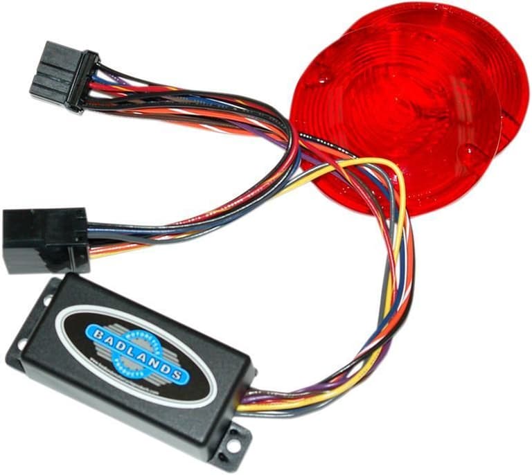 2652-BADLANDS-ILL-03-RL-A Plug-In Illuminator with Red Lenses - 8 Pin