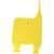 1LO0-UFO-SU02910101 Front Number Plate - Yellow