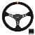59FX-GRANT-INTER-699 694 Suede Series Steering Wheel - Black/Orange